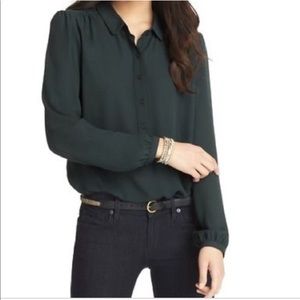 Loft Green Button Down